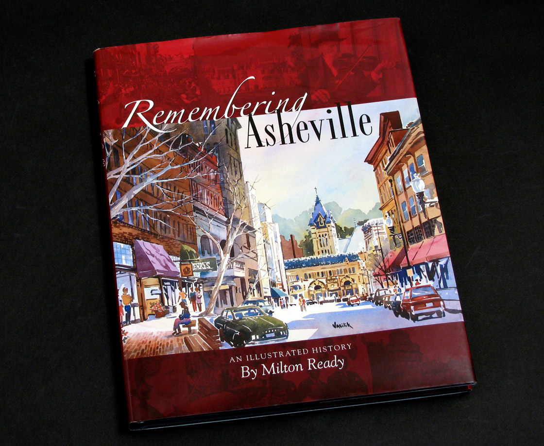 Remembering Asheville book - Evolutionary Graphics Print and Web Design  Portfolio |Asheville, NC