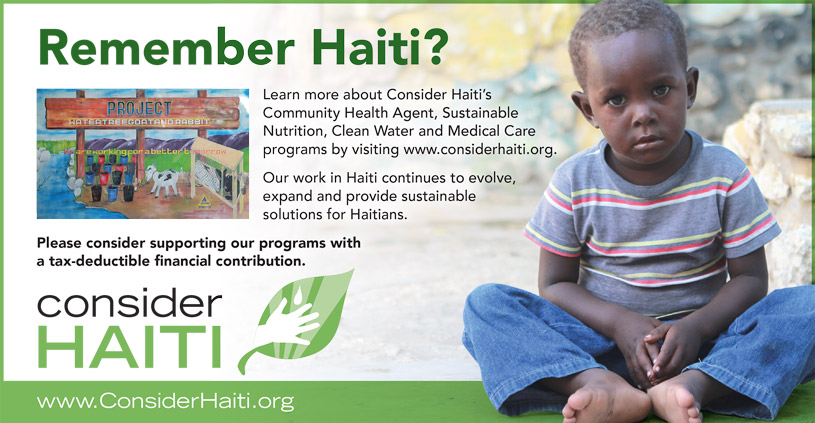 Consider Haiti Non Profit Ad
