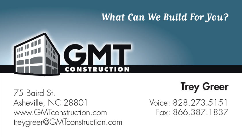 GMT Business Card Design
